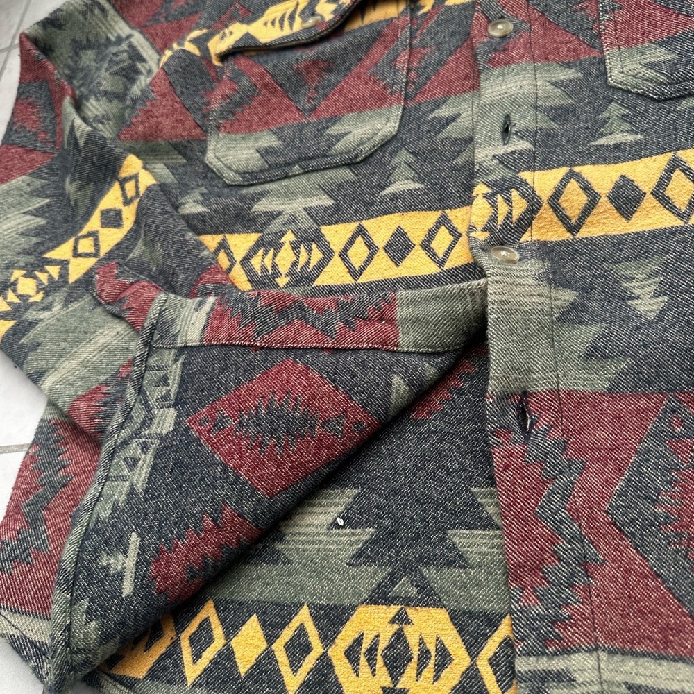 Men's Patterned Jacket - Multicolor - image 5